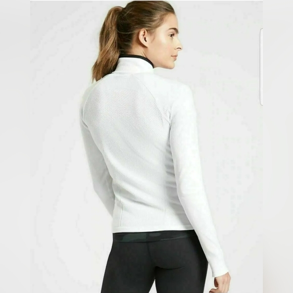 Athleta Flurry Force Insulated PrimaLoft Jacket, White Size XL - Picture 8 of 8